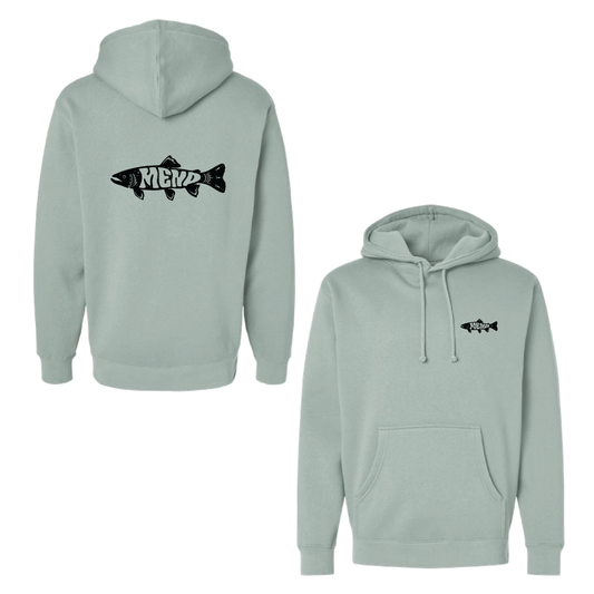 Trippy Trout Heavyweight Hoodie