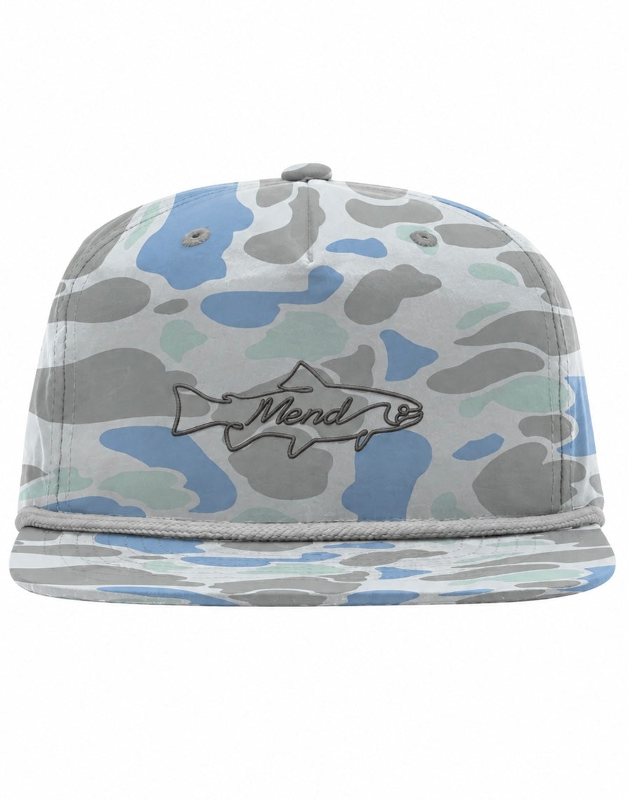 Mend LINE FISH Camo Gramps Cap