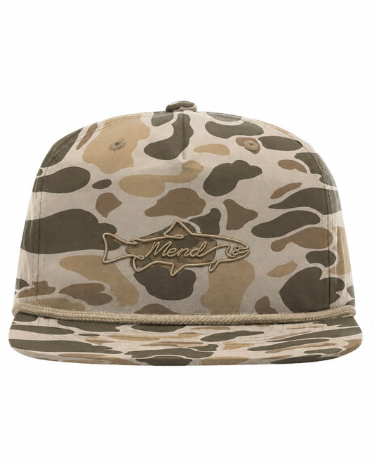 Mend LINE FISH Camo Gramps Cap