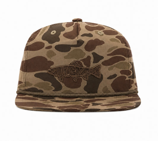 Mend TRIPPY TROUT Camo Gramps Cap
