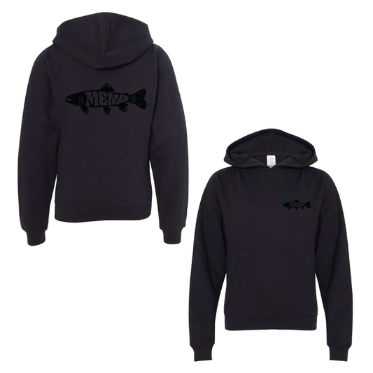 Trippy Trout Youth Midweight Hoodie